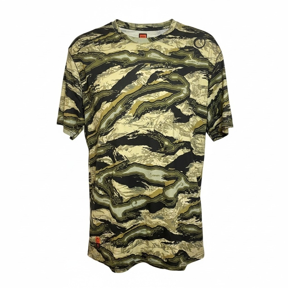 Origin FX Field Exp Tetraloc Lyte Shirt 2XL Highland‎ Raptor Camo USA Made NWT